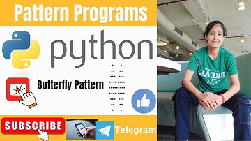 Butterfly Pattern in python