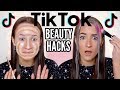 TIK TOK CHOOSES HOW I DO MY MAKEUP (& HAIR)... *TESTING TIK TOK BEAUTY HACKS*