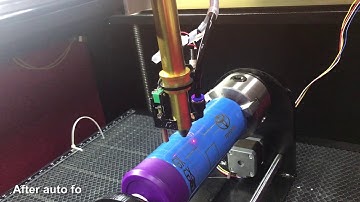 The 80mm Rotary Axis Installation of HL CO2 laser Engraver Machine