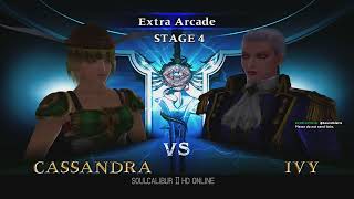 Soul Calibur II Online HD Cassandra Extra Arcade Mode