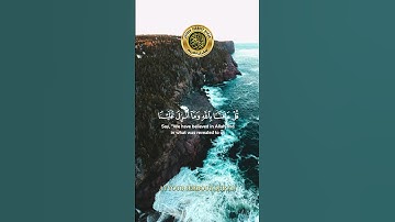 سورة آل عمران الآية 84 تلاوة شيخ الدوسري #اكسبلور
