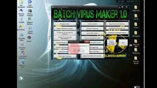 cree un virus  bat avec Btch virus Maker 1 0