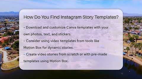 How Do You Find Instagram Story Templates? - Everyday-Networking