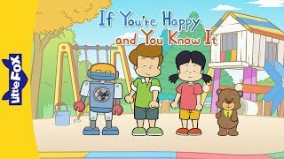 If You're Happy and You Know It 1 | Nursery Rhymes | Action | Little Fox | Animated Songs for Kids
