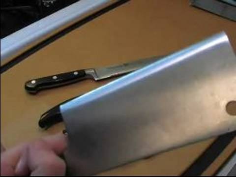 How to Choose Kitchen Knives : Holding Kitchen Kni...