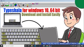 How to run typeshala in Windows 10 and 64-bit pc |