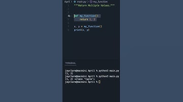 Python 3 | Funky ways of returning multiple items from your Function! coding #programming