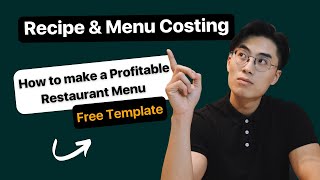 Restaurant Finances: Recipe Costing & Menu Development (Free Menu Matrix Template) screenshot 5