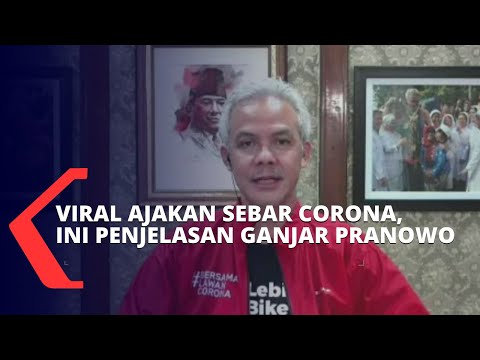 Viral Ajakan Sebar Corona oleh 2 Pasien di Semarang, Ini Penjelasan Ganjar Pranowo