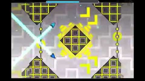 Geometry Dash! Custom Level - Hexagon Hyperdrive 5 By Mitchell