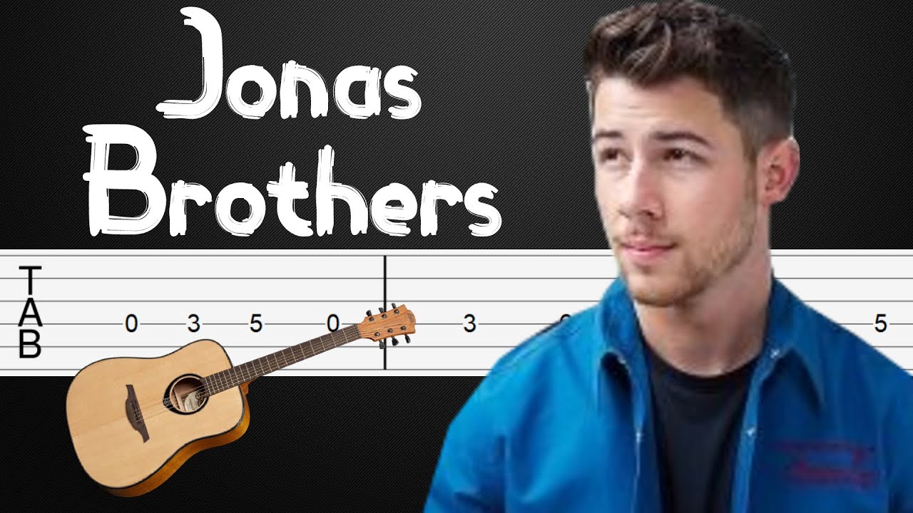 Sucker - Jonas Brothers Guitar Tutorial, Guitar Tabs, Guitar Lesson