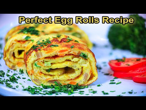 رول تخم مرغ یه صبحانه عالی