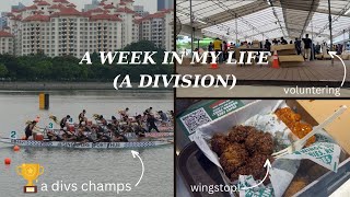 a week in my life l a divs champions, volunteering l nyjc