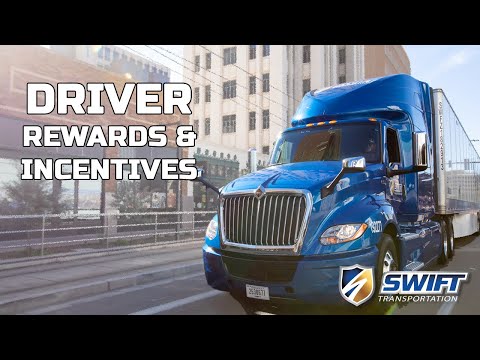 Driver Update: Pay, Incentives, and Recognition for Swift Drivers