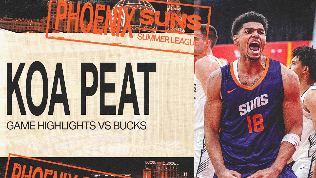 Koa Peat Showcases Extreme Athleticism in Phoenix Suns Summer League Win