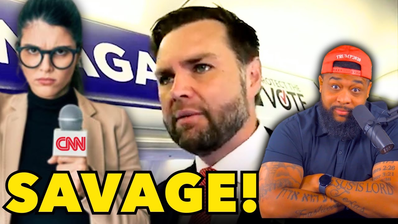 JD Vance EVISCERATES CNN, MSNBC Reporters Protecting FAILURE Kamala Harris and VP Tim Walz