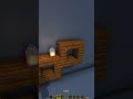 Quick & Easy Minecraft Decoration Idea | Survival Build Tips #shorts