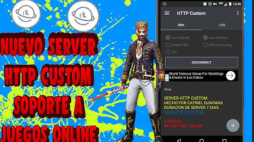 NUEVO SERVER HTTP CUSTOM SOPORTE A JUEGOS ONLINE 🕹️ FREE FIRE 🕹️ PIN BAJO 🔑