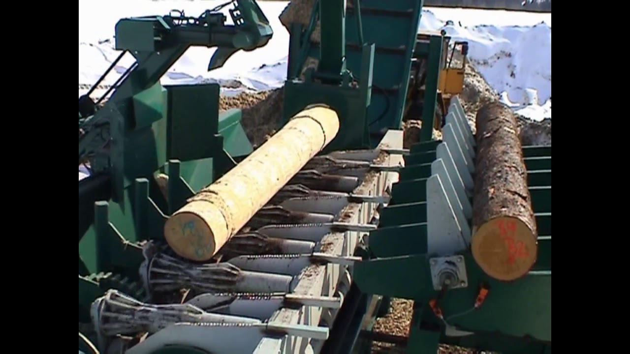 KER-K, Kombi-Entrindungs- und Reduzier-Maschine / Combined cutting head debarker plus butt reducer