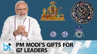 PM Modi's Gifts To Biden, Boris Johnson, Justin Trudeau At G7| who got what