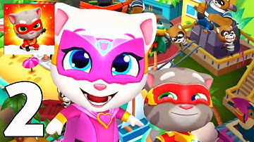 Talking Tom Hero Dash - Gameplay Walkthrough Part 2 (Android, iOS)
