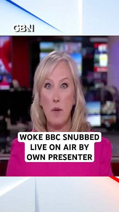 Woke BBC SNUBBED LIVE ON AIR by own presenter