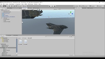 How to get in and get out in AircraftJet from the standard assets in unity latest Version