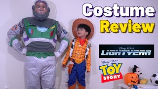 These Costumes Are Cute! | Disney Pixar Toy Story Woody & Lightyear Space Ranger | Costume Review