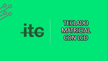 Teclado Matricial con LCD PIC 16F877A