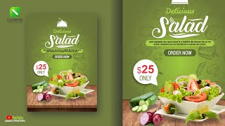 Design Stunning Food Posters in CorelDraw | Unleash your creativity!  @jawadprinters​