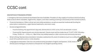 Research community services MODULE 6 4