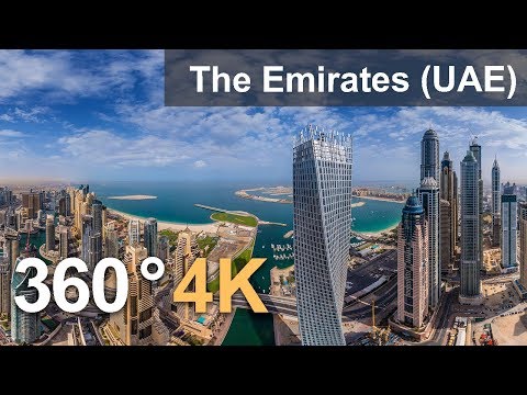 360°, The Emirates (UAE). 4K aerial video - 360°, The Emirates (UAE). 4K aerial video