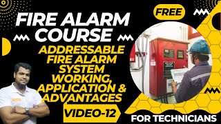Addressable Fire Alarm System Working Application Free Online Course By Ansari29 Video-12