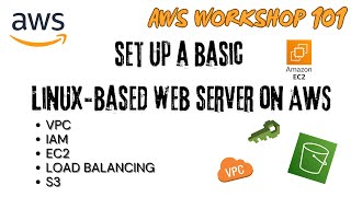 Deploy Linux based web Server for Absolute beginners Using [EC2, S3, IAM, VPC, Load Balancer]