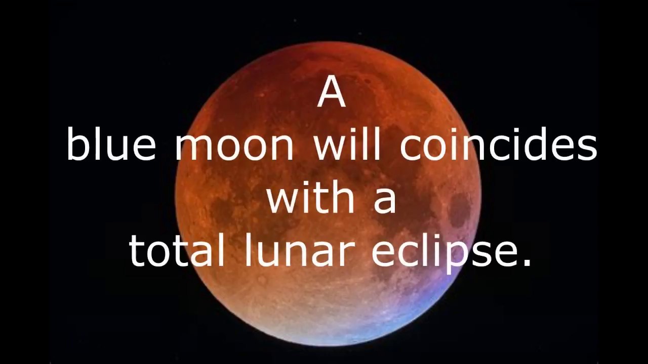 SUPER Blue Blood Moon- The Time in January 31st!!! - YouTube