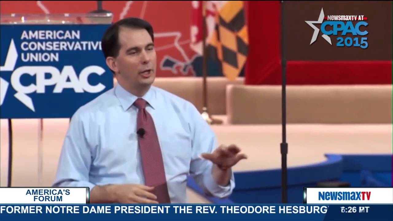 America's Forum | Scott Walker CPAC speech
