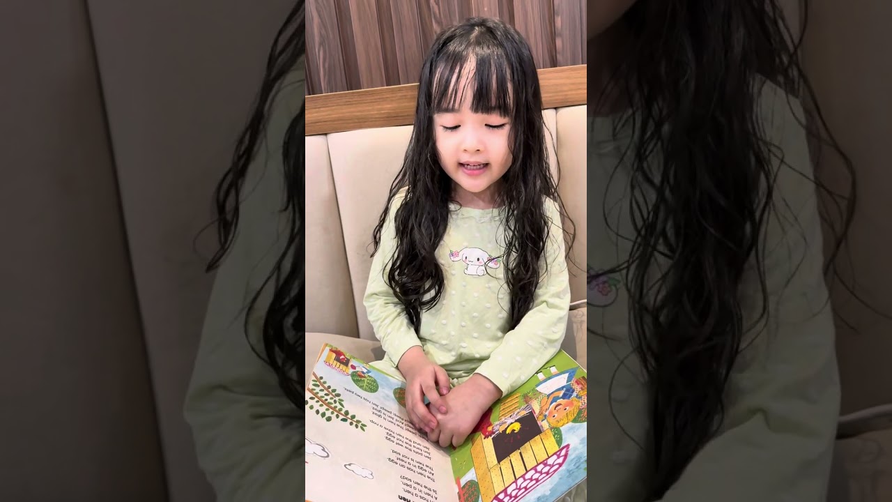 Reading with Chloe - 4yrs old