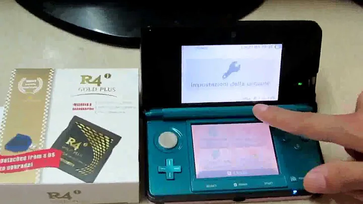 R4i Gold Plus Firmware Works Fine on 3DS 6.1.0-11U 6.1.0-12E