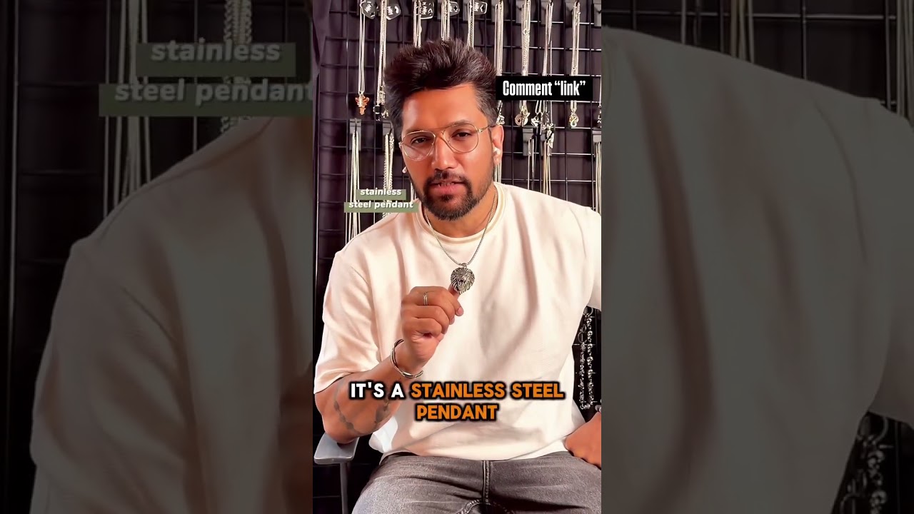 Lion King Pendant & Chain 🦁 | Royal Bold Pendant for Men | Power & Strength Jewellery