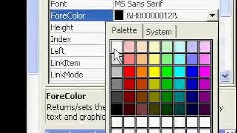 Visual Basic 6|How to use HScroll & VScroll bars