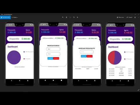 🔥 React Native - Aplicación de Presupuesto para Android e iOS