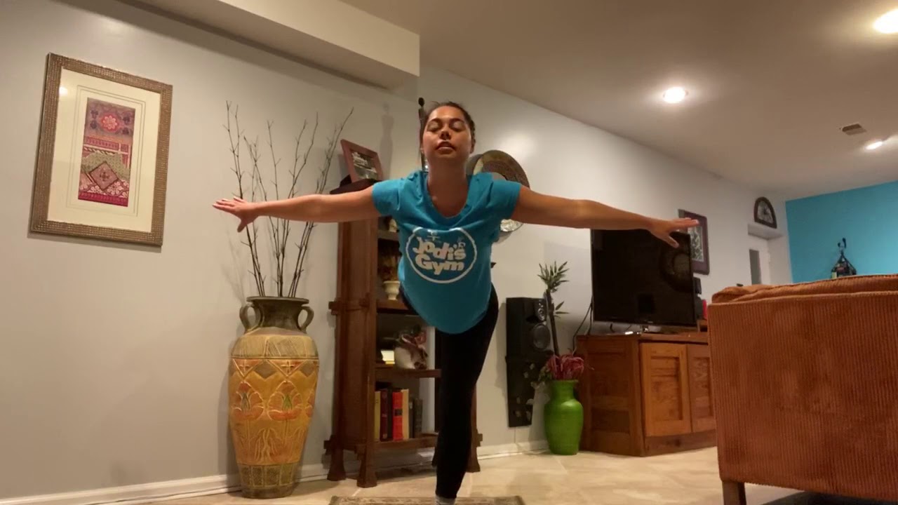 Jodi's Gym Beam routine YouTube