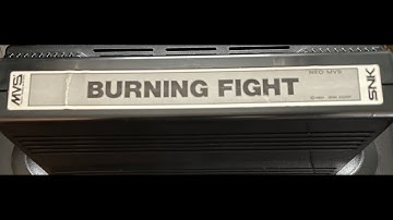 2 Minutes of Gameplay - Burning Fight - SNK Neo Geo (4k HD) - Direct Hardware Capture - No Emulation