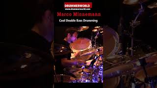 Marco Minnemann: Cool DOUBLEBASS DRUMMING - SHORT - #marcominnemann  #doublebass  #drummerworld