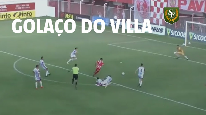Veja o gol de placa que Branquinho marcou pelo Villa Nova