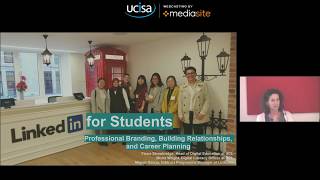 LinkedIn for students | Fiona Strawbridge and Miguel Garcia | UCISA DCG Spotlight