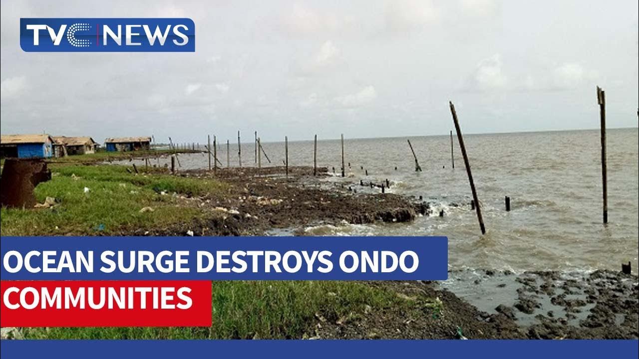 Ocean Surge Destroys Ondo Communities, Displaces Thousands