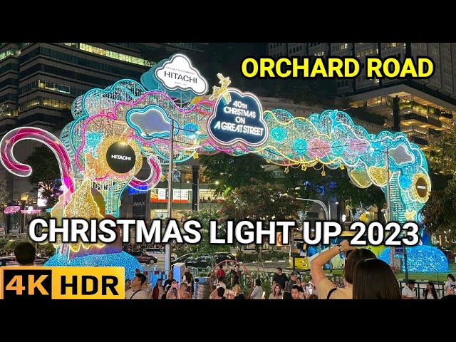 Christmas Light up 2023 | Orchard Road | Singapore Christmas 2023 | Christmas on A Great Street class=