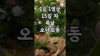 1일 1영상 15일 차 복날 오야꼬동? 오야코동?
