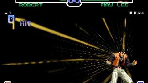 robert combo 100% the king of fighters 2002